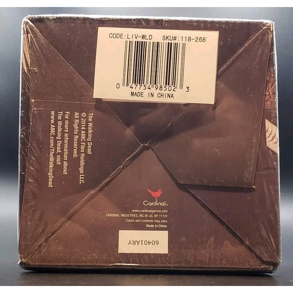 The Walking Dead Trivia Box AMC game complete fun! by Cardinal 2014 New Sealed!!